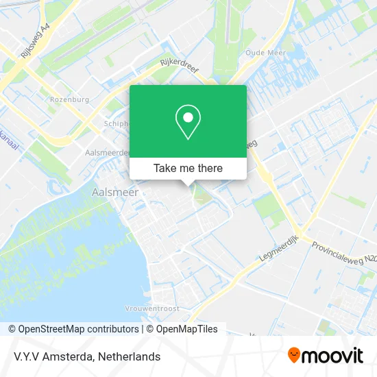 V.Y.V Amsterda map