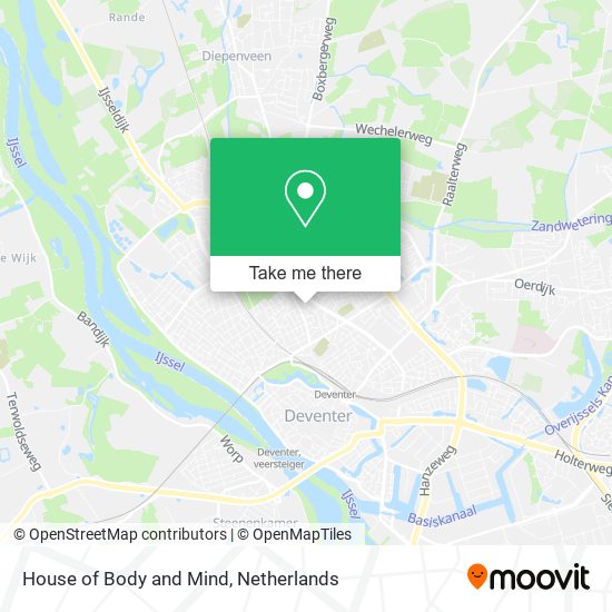 House of Body and Mind map