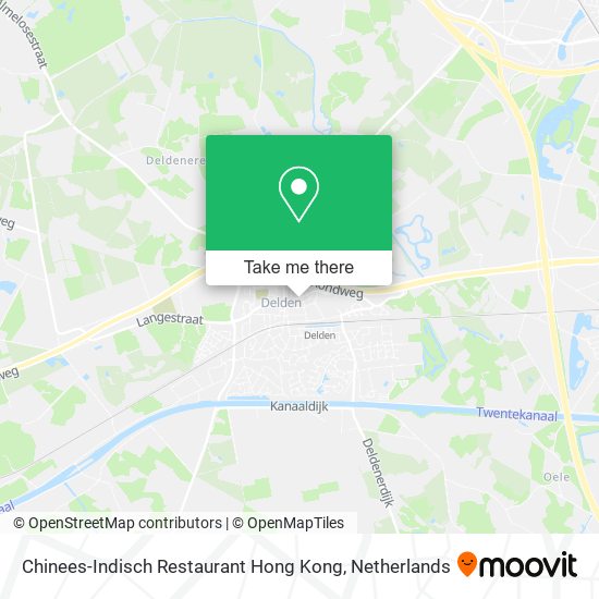 Chinees-Indisch Restaurant Hong Kong map