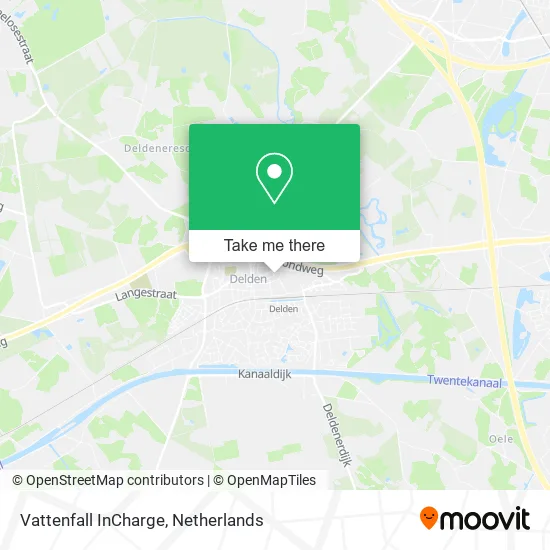 Vattenfall InCharge map
