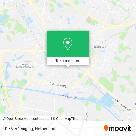 De Verééniging map