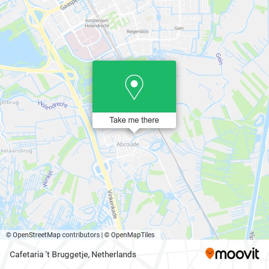 Cafetaria 't Bruggetje map