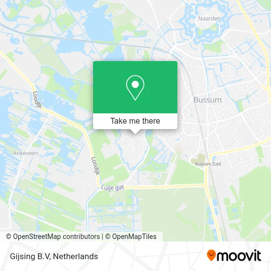 Gijsing B.V map