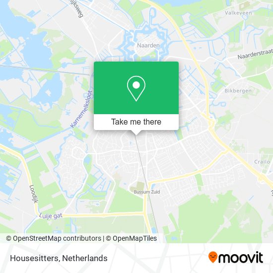 Housesitters map