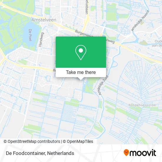 De Foodcontainer map