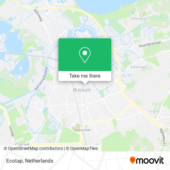 Ecotap map