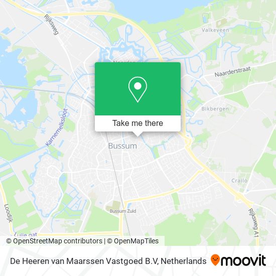 De Heeren van Maarssen Vastgoed B.V Karte