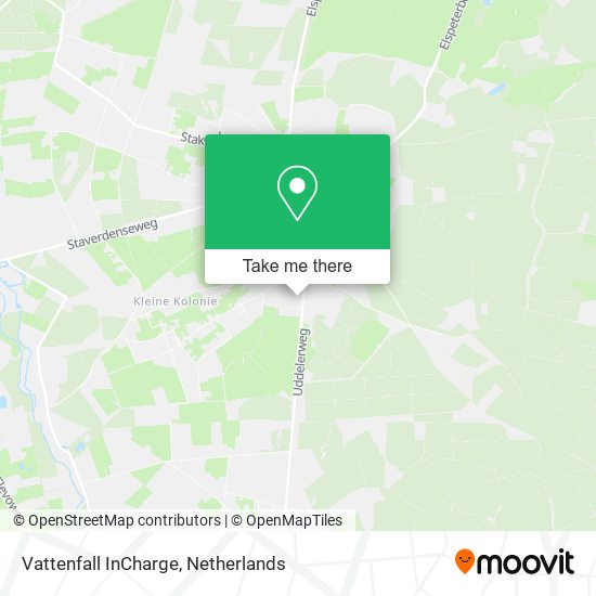 Vattenfall InCharge map