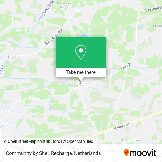 Community by Shell Recharge map