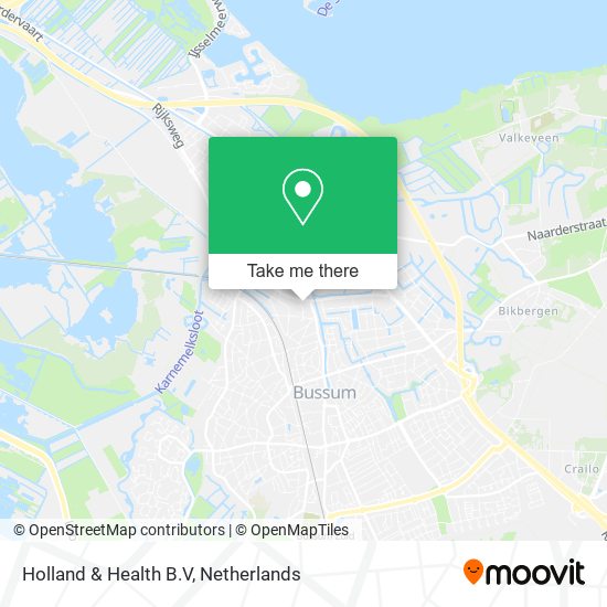 Holland & Health B.V map