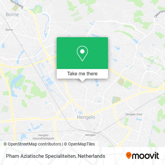 Pham Aziatische Specialiteiten map