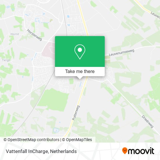 Vattenfall InCharge map