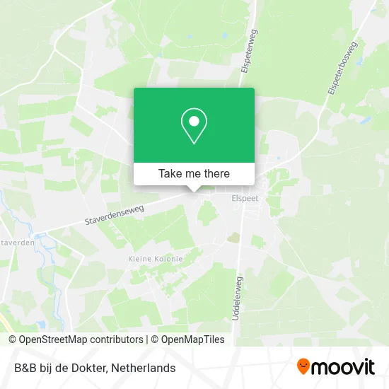 B&B bij de Dokter map