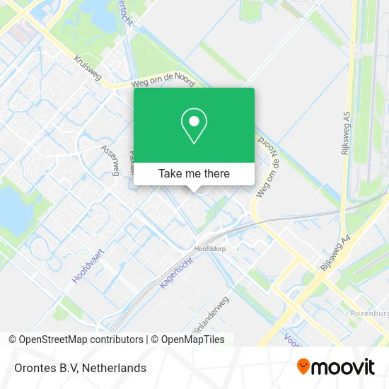 Orontes B.V map