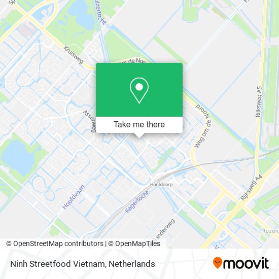Ninh Streetfood Vietnam map