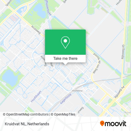 Kruidvat NL map