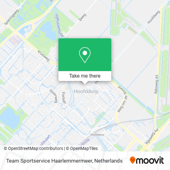 Team Sportservice Haarlemmermeer map