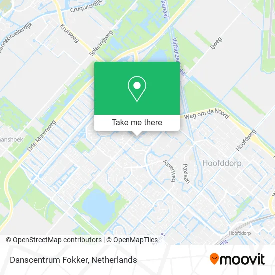 Danscentrum Fokker map