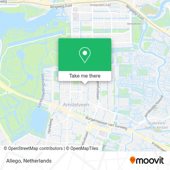 Allego map