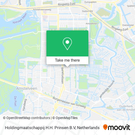 Holdingmaatschappij H.H. Prinsen B.V map