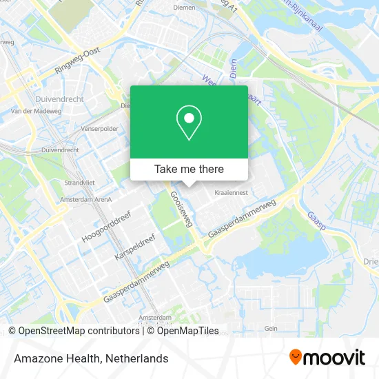 Amazone Health map