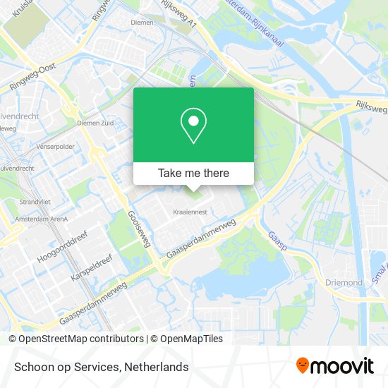 Schoon op Services map