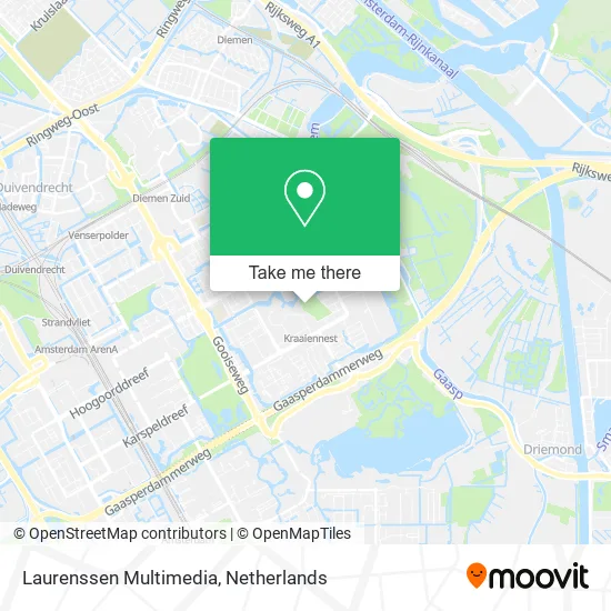 Laurenssen Multimedia map