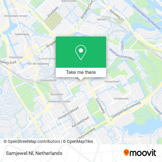 Samjewel.Nl map