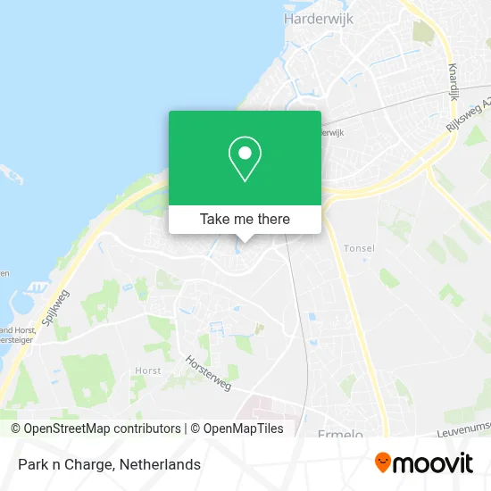 Park n Charge map