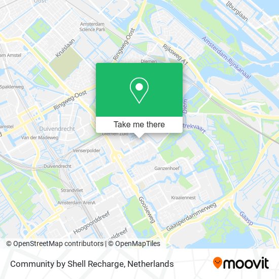 Community by Shell Recharge map