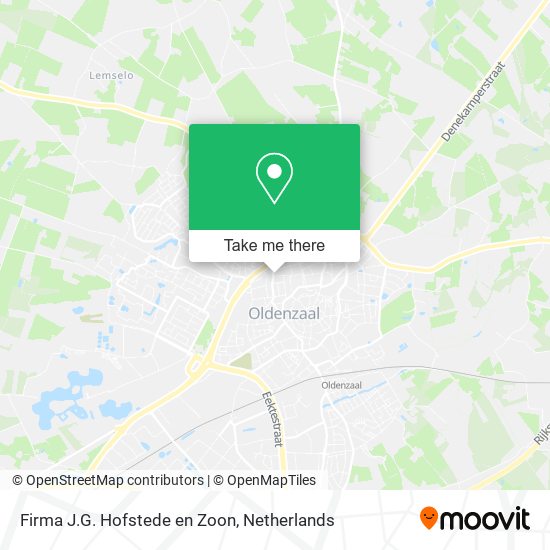 Firma J.G. Hofstede en Zoon map