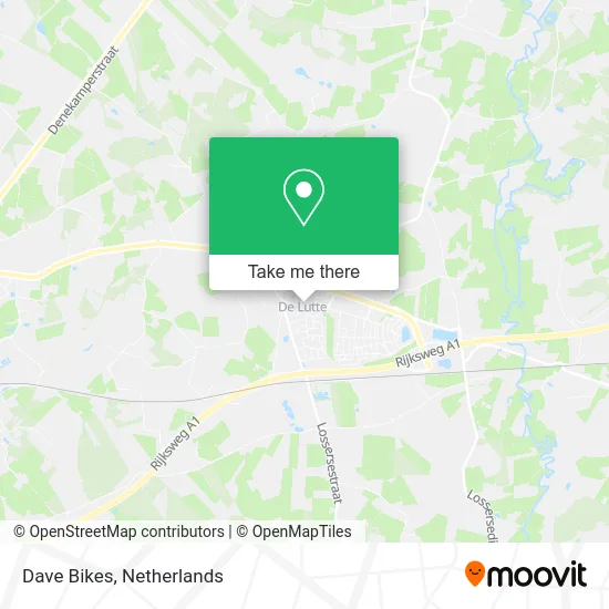 Dave Bikes map