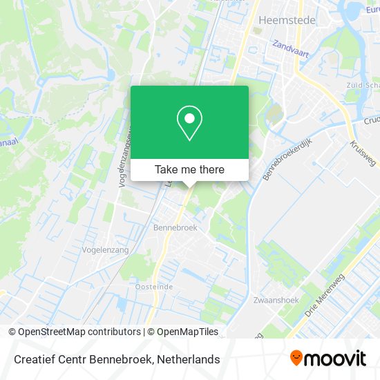 Creatief Centr Bennebroek map