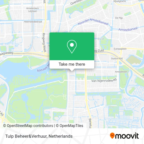 Tulp Beheer&Verhuur map