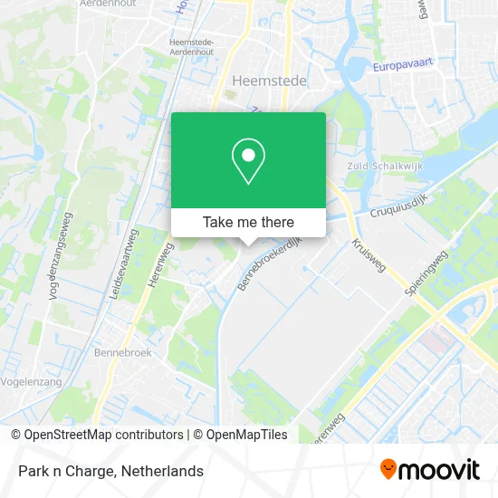 Park n Charge map