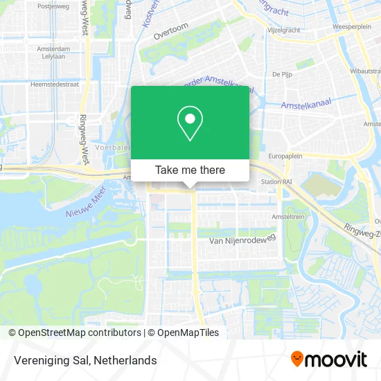 Vereniging Sal map