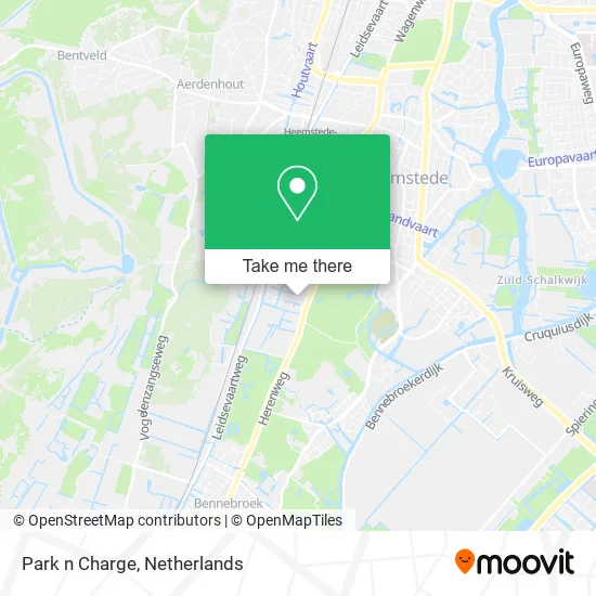 Park n Charge map
