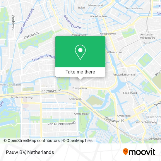 Pauw BV map
