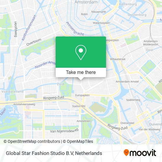 Global Star Fashion Studio B.V map