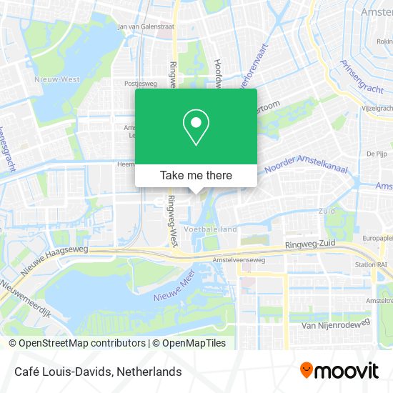 Café Louis-Davids map