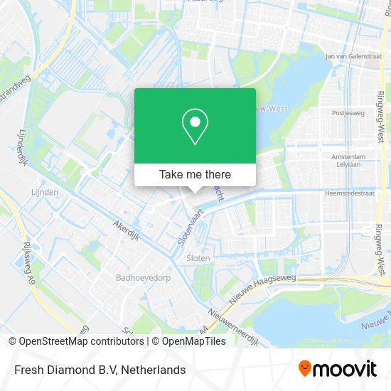 Fresh Diamond B.V map