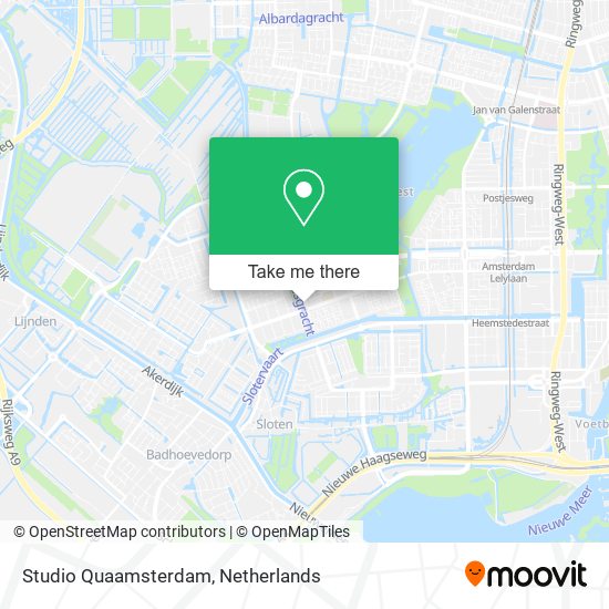 Studio Quaamsterdam map