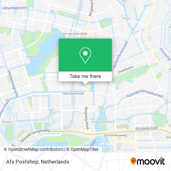 Afs Postshop map