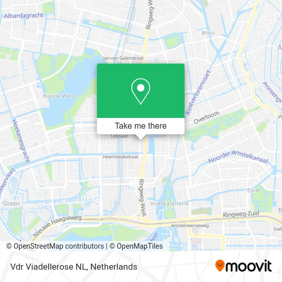 Vdr Viadellerose NL map