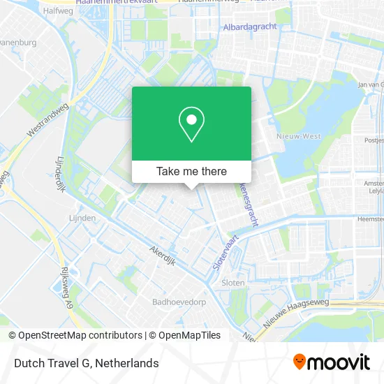 Dutch Travel G map