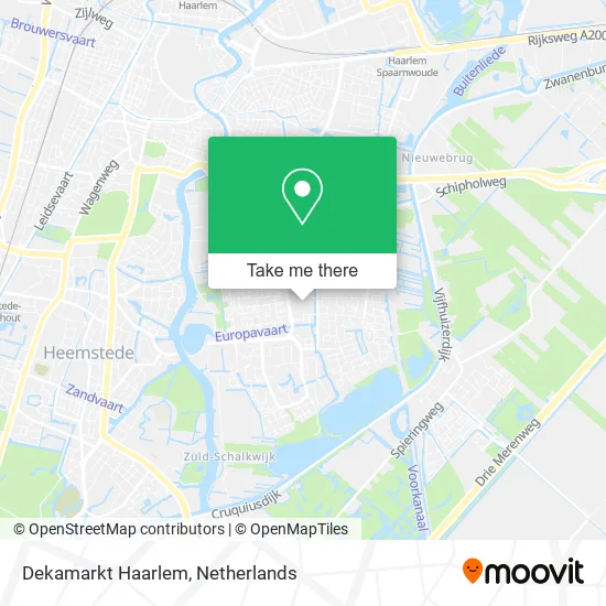 Dekamarkt Haarlem Karte