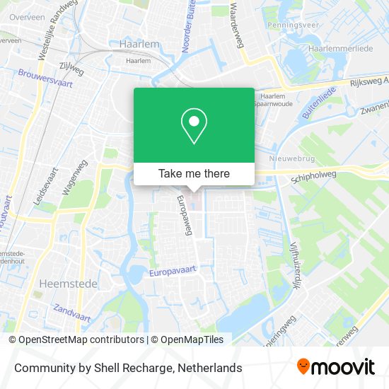 Community by Shell Recharge map