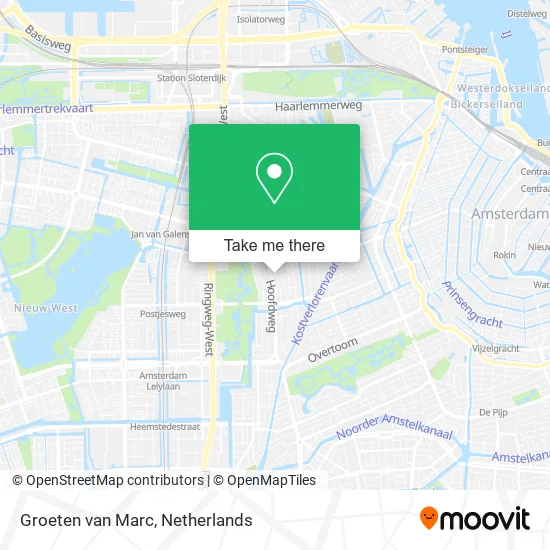 Groeten van Marc map