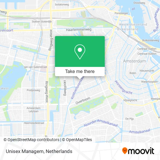 Unisex Managem map