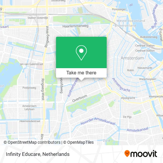 Infinity Educare map